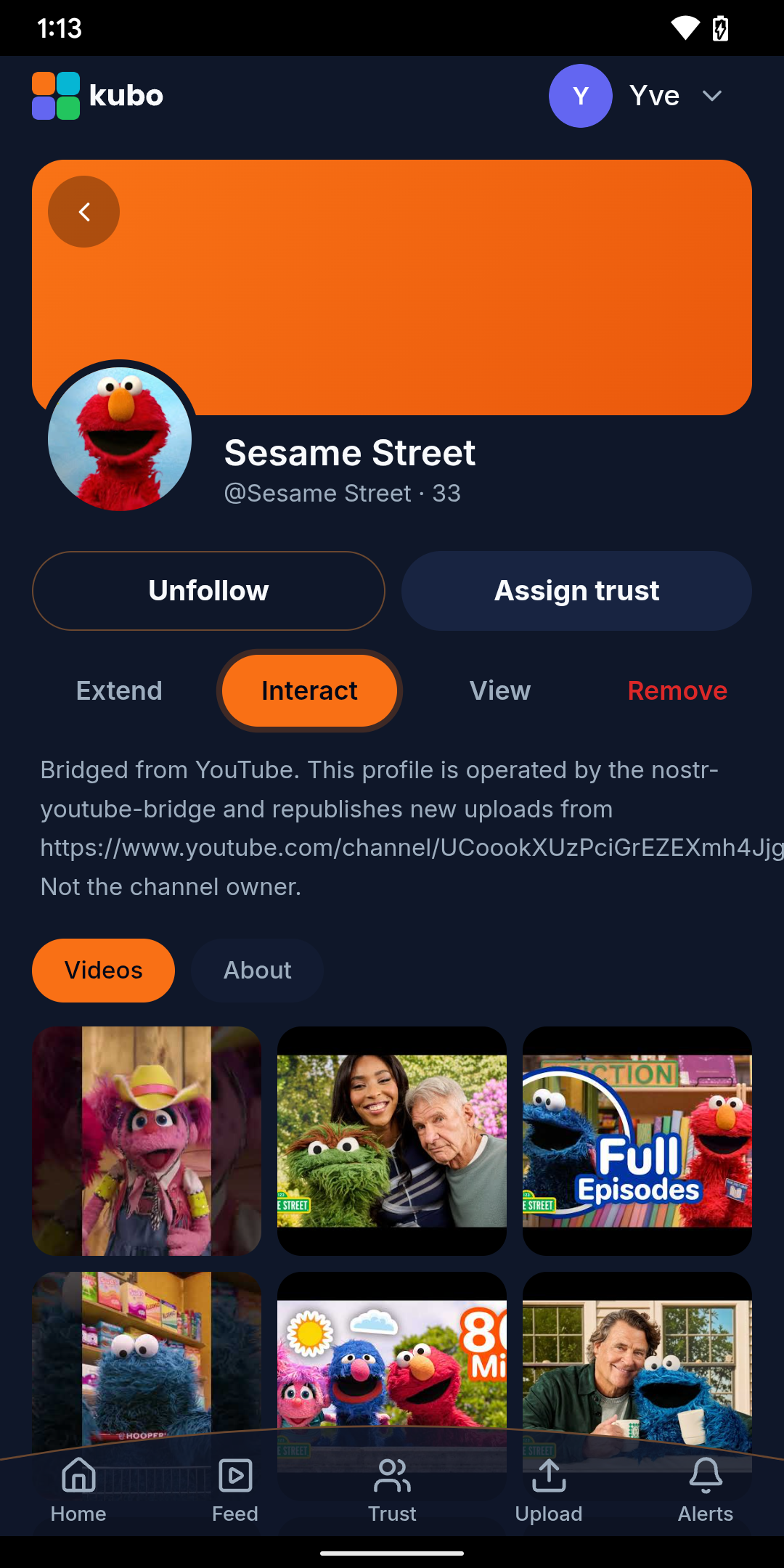 Video View Screen